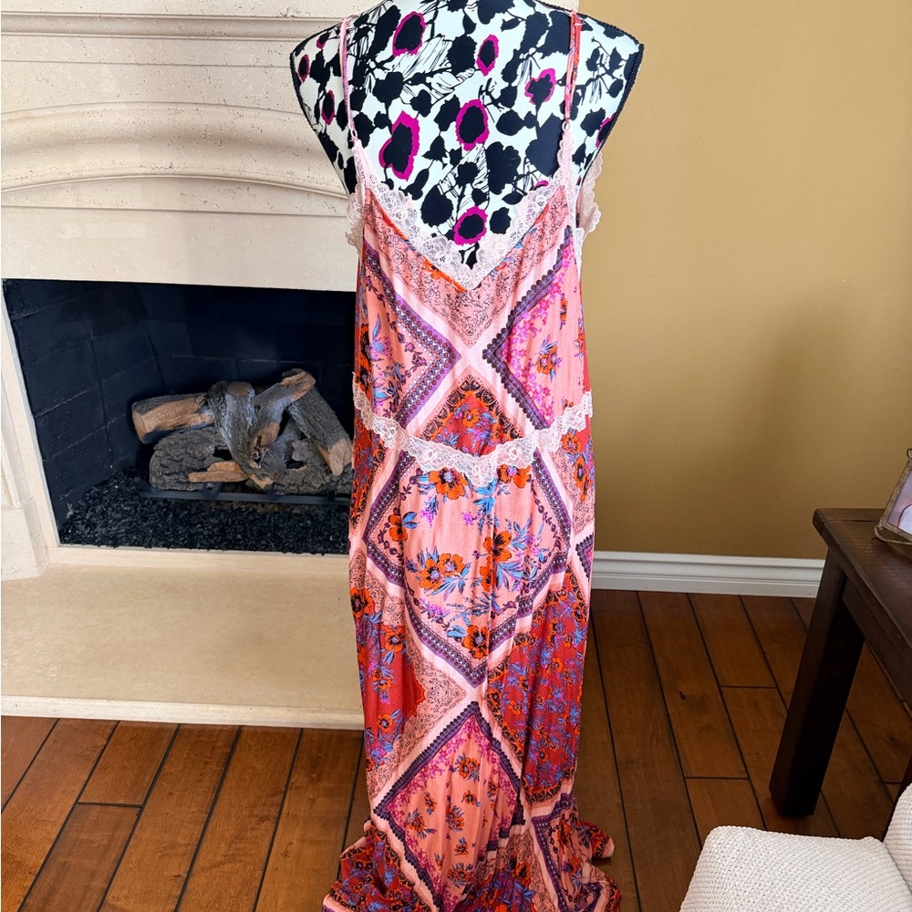 Free People Intimately Stevie Lace Trim Maxi Dress - Picture 5 of 10